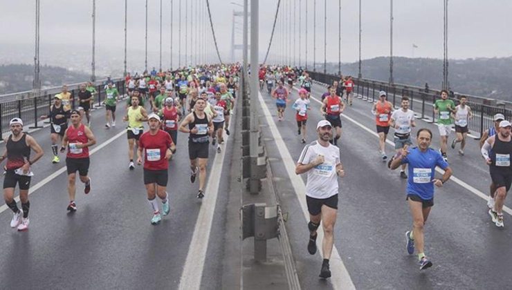 İstanbul Maratonu nedeniyle kapatılan 15 Temmuz Şehitler Köprüsü, saat 12.30’da trafiğe açılacak