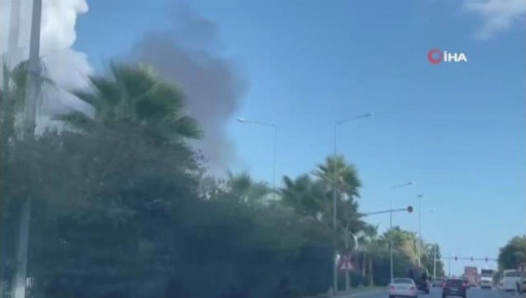 Antalya haberleri… Antalya’da öğrenci servisi yanarak hurdaya döndü