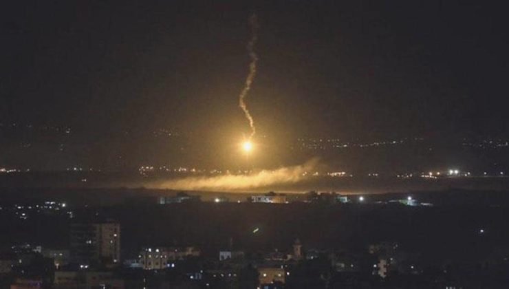 Esed rejimi, İsrail’in Şam’a roket saldırısı düzenlediği öne sürülüyor