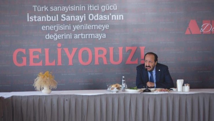 Adnan Dalgakıran, İstanbul Sanayi Odası Başkanlığına adaylığını resmen açıkladı