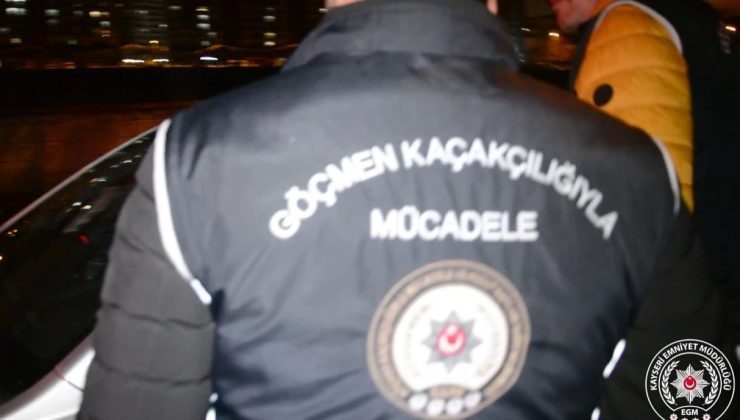 Kayseri polisinden Düzensiz Göç ile Mücadele’de Huzur Uygulaması: 28 şahıs sınır dışı edilecek